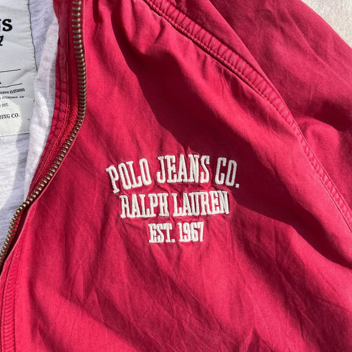 POLO RL❤️🔥Red Bomber Jacket ( L/XL )
