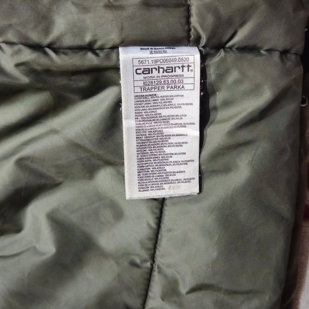 CARHARTT WIP TRAPPER PARKA (S|M)