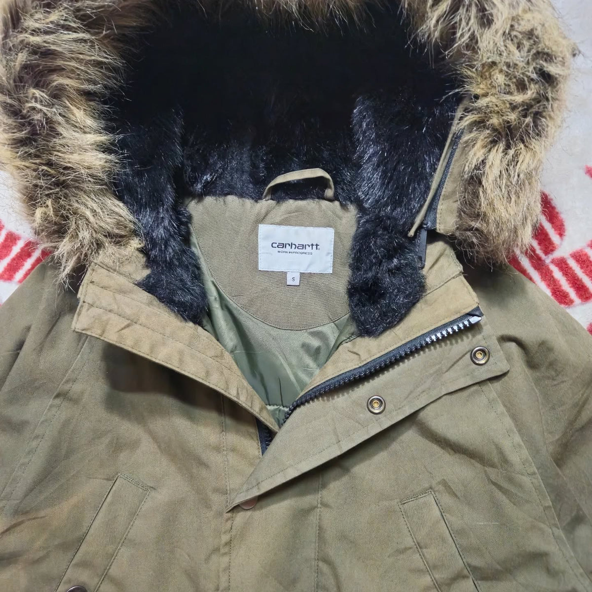 CARHARTT WIP TRAPPER PARKA (S|M)