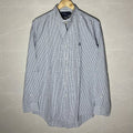 RALPH LAUREN GRAPH CHECK BUTTON-DOWN SHIRT (M|L)
