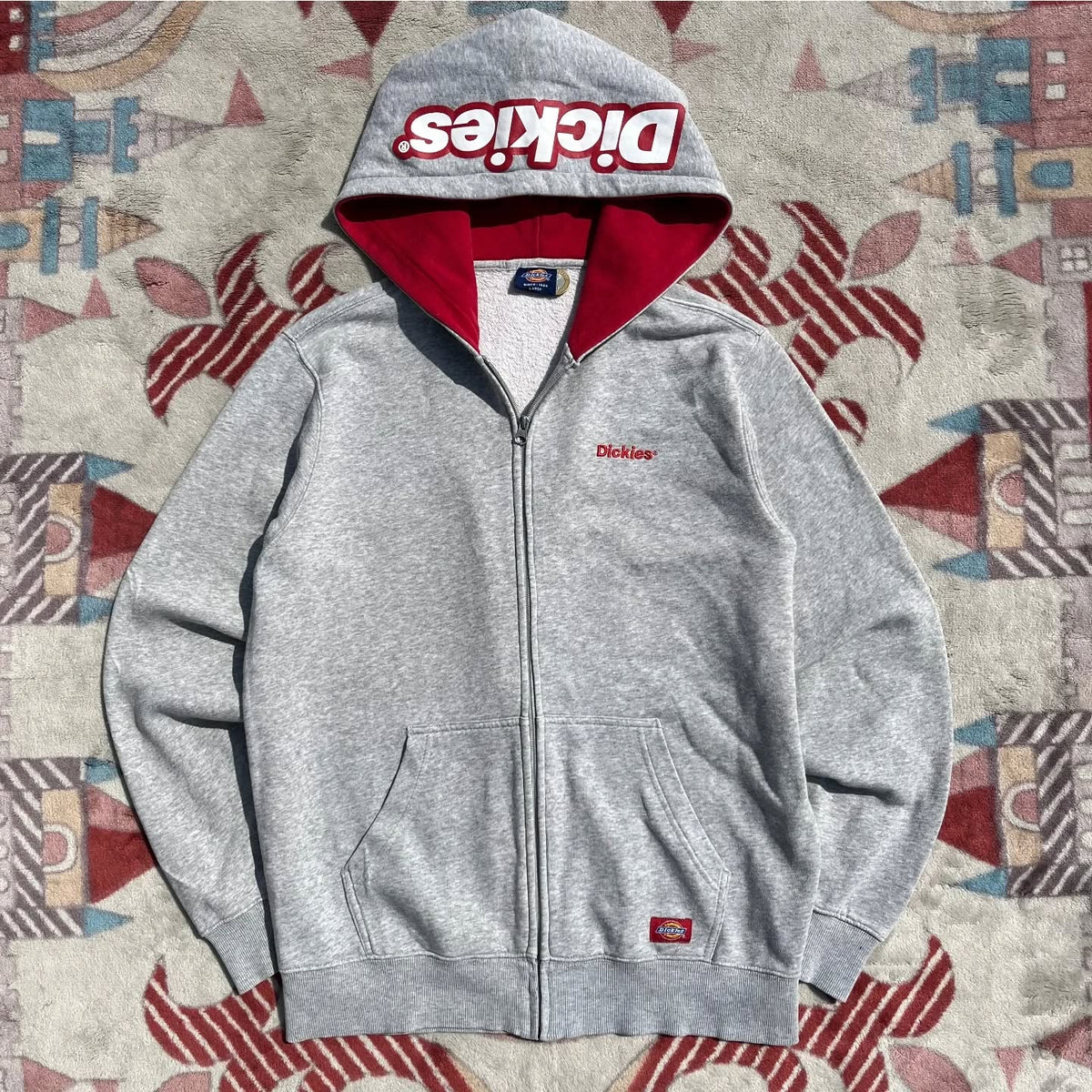DICKIES ARCHIVAL HOOD-LOGO ZIP-UP