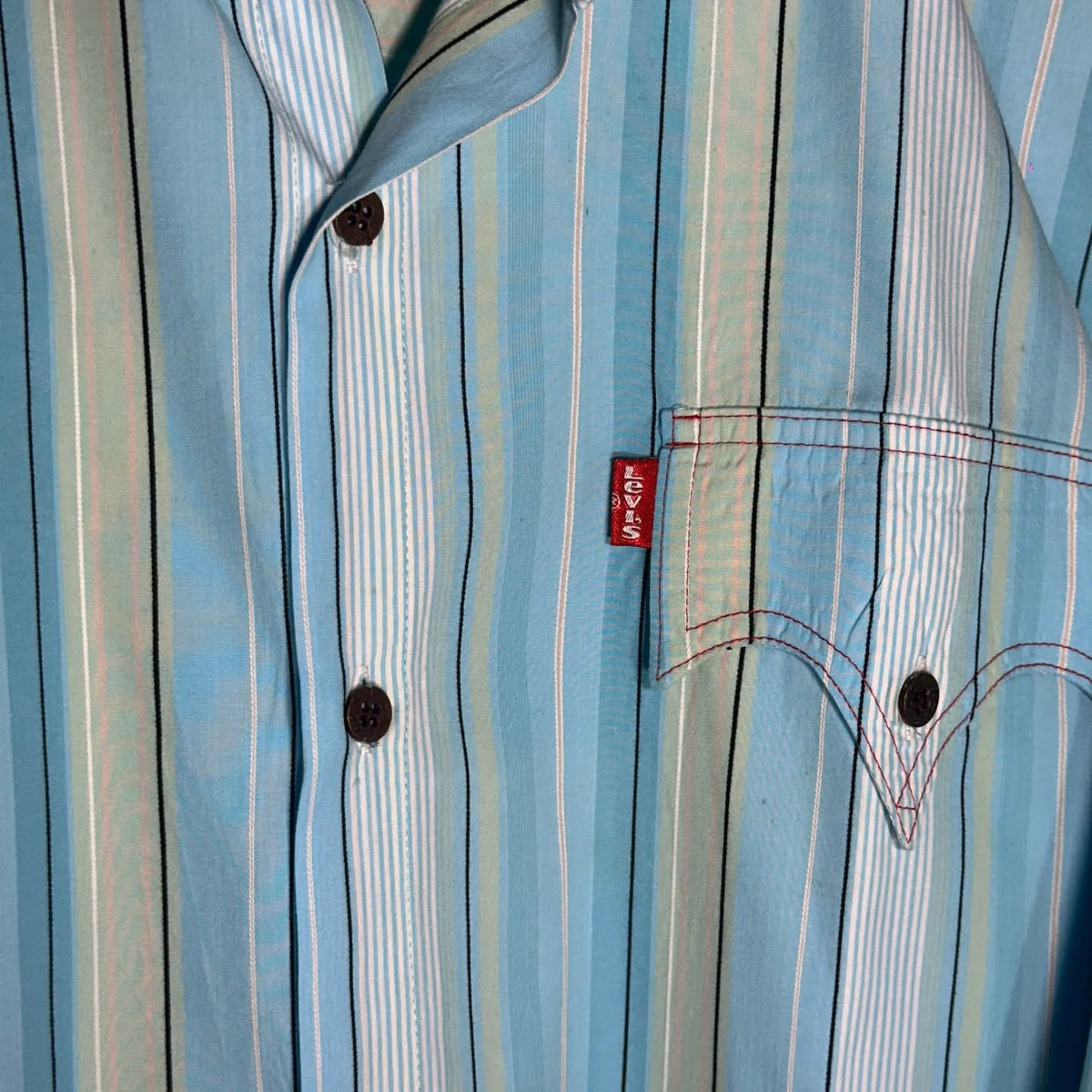 LEVI’S WESTERN STRIPED SHIRT (L|XL)