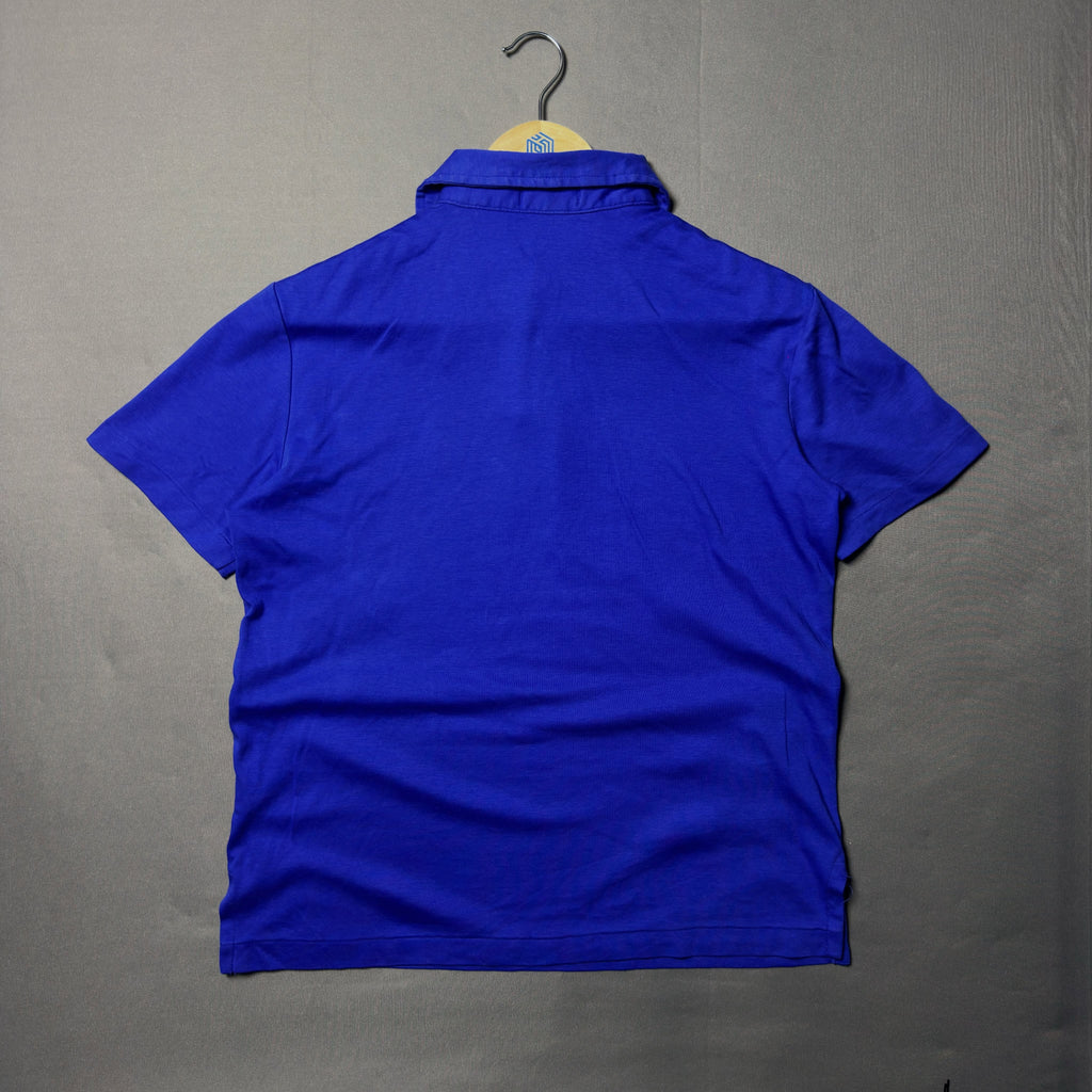 POLO RALPH LAUREN // ROYAL BLUE PIQUE POLO (S|M)