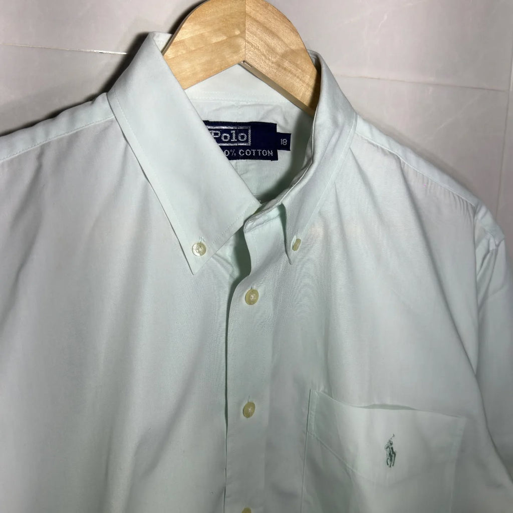 RALPH LAUREN 'POLO' BUTTON-DOWN SHIRT (M/L)