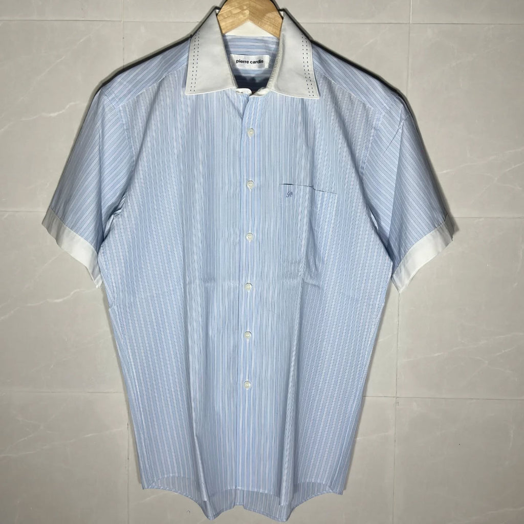PIERRE CARDIN ARCHIVAL CONTRAST SHIRT (M|L)