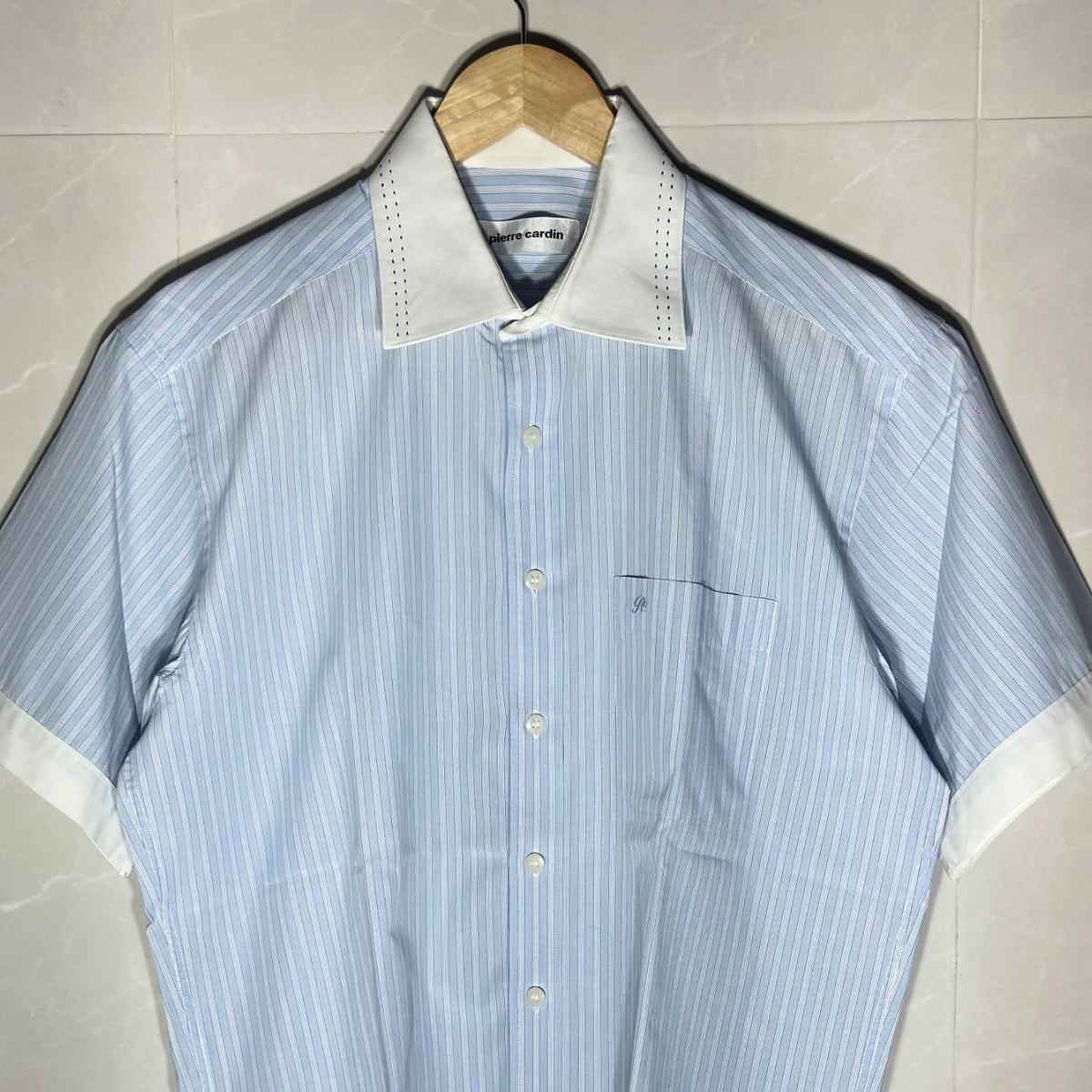 PIERRE CARDIN ARCHIVAL CONTRAST SHIRT (M|L)