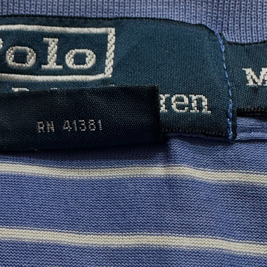 POLO RALPH LAUREN // PIMA COTTON STRIPED POLO (M|L)