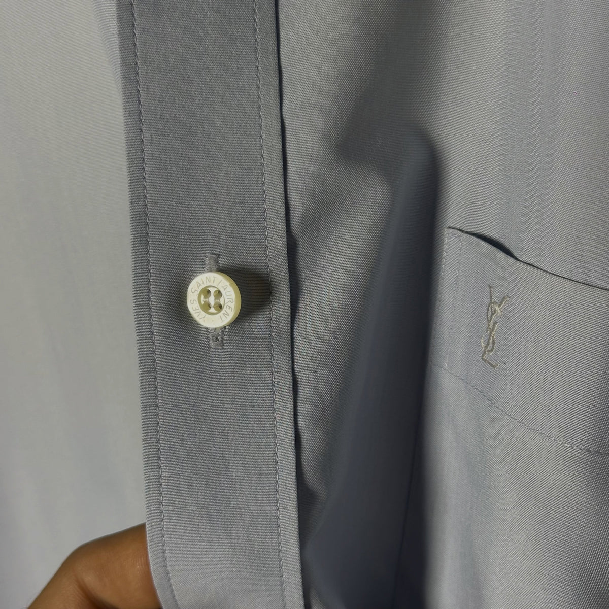 YSL Grey “Seoul/Paris” Shirt (M|L)