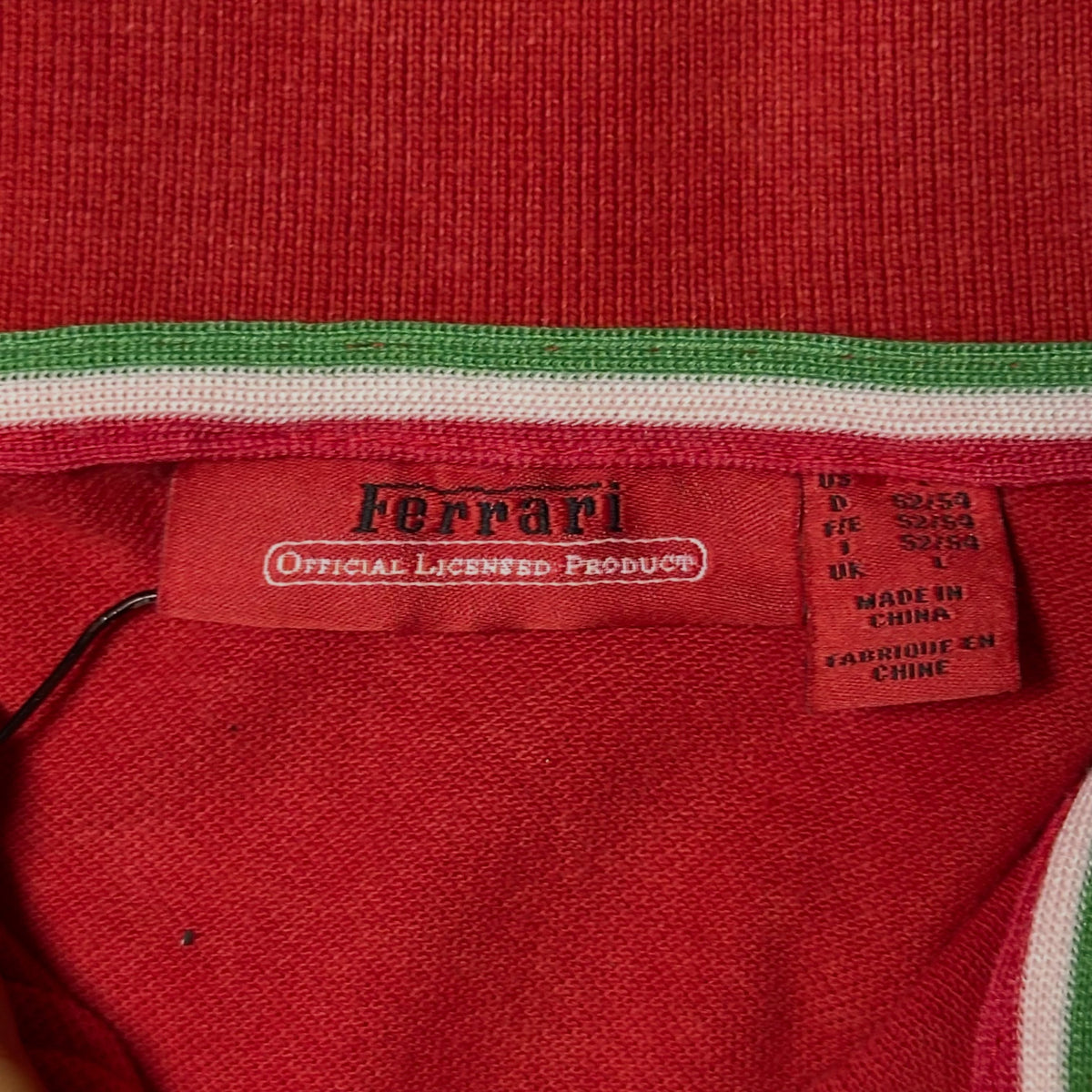 Scuderia Ferrari Official Licensed Polo Shirt (Red) 🏎️ (L)