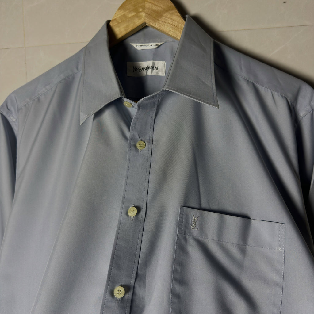 YSL Light Blue / Periwinkle Shirt (L|XL)
