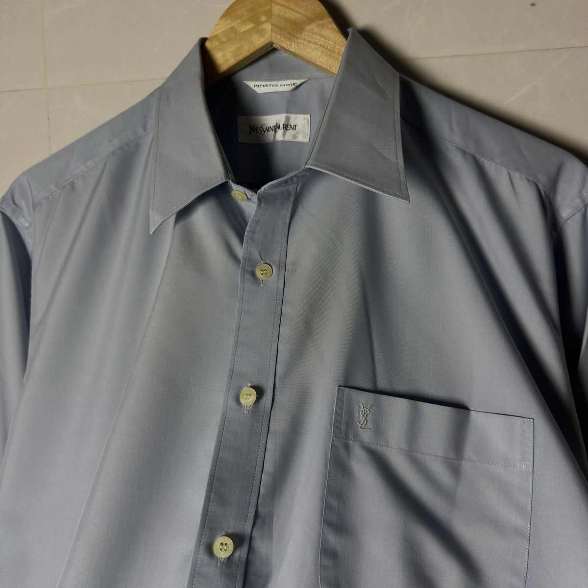 YSL Light Blue / Periwinkle Shirt (L|XL)