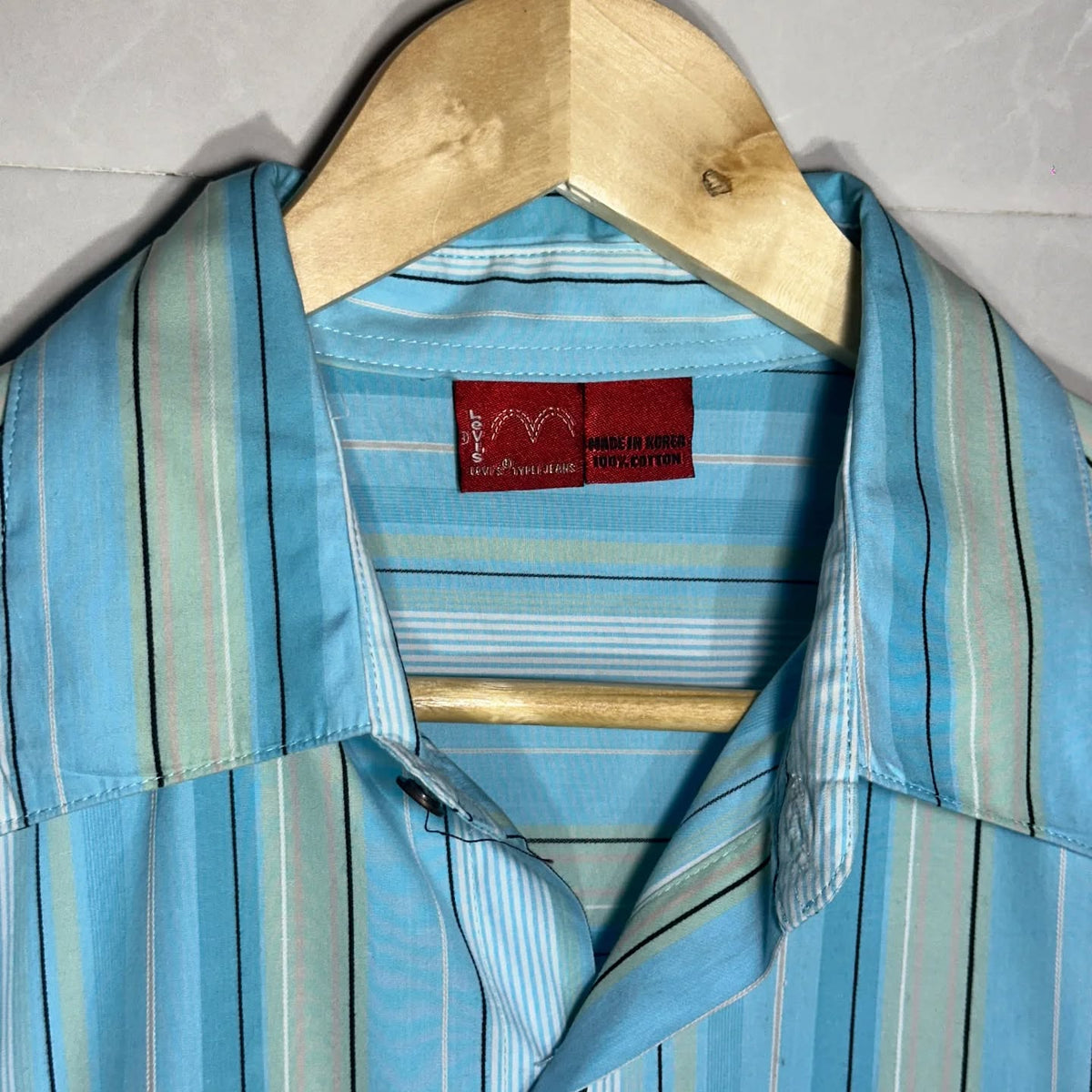 LEVI’S WESTERN STRIPED SHIRT (L|XL)