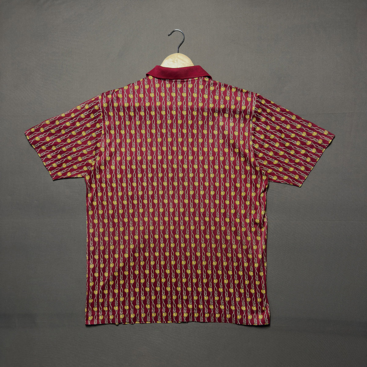 CELINE HOMME ITALY ARCHIVAL NAUTICAL KNIT POLO (M|L)