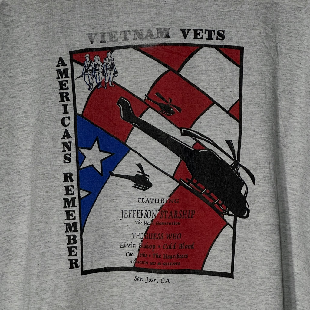 SINGLE STITCH 🪡HANES USA “VIETNAM VETS SUMMER FESTIVAL ‘92”(L|XL|XXL)