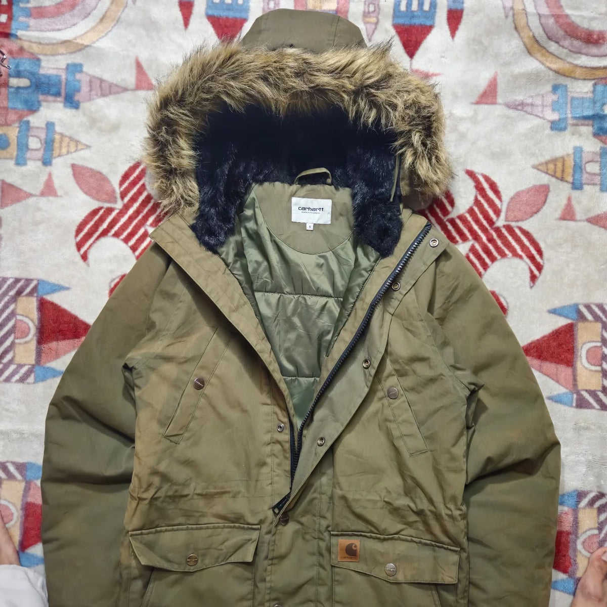 CARHARTT WIP TRAPPER PARKA (S|M)