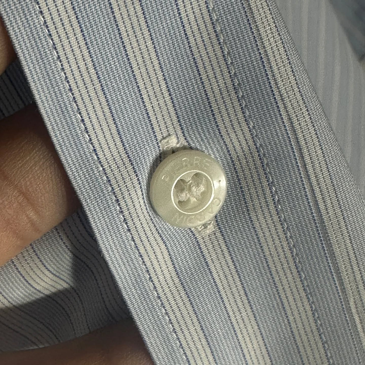 PIERRE CARDIN ARCHIVAL CONTRAST SHIRT (M|L)
