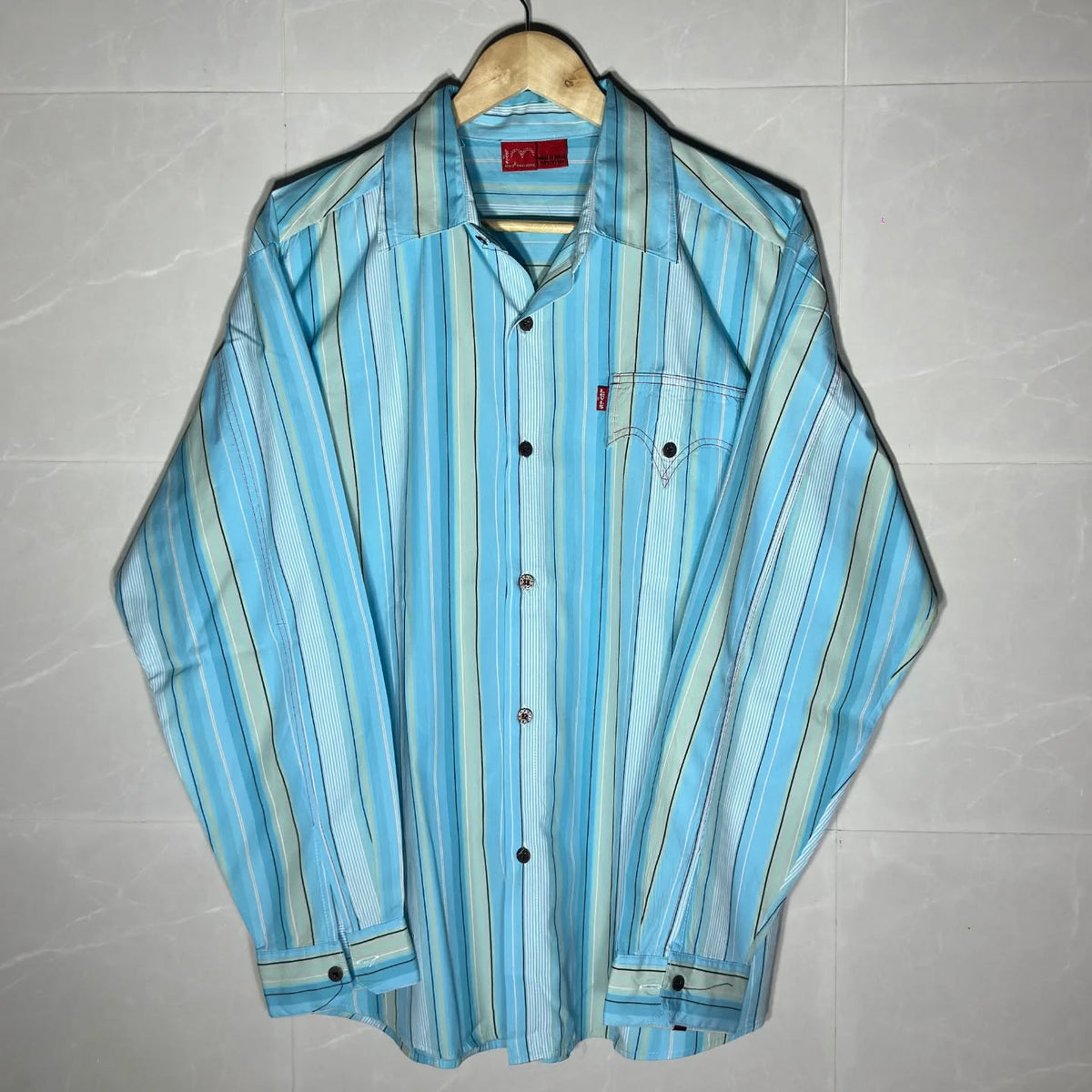LEVI’S WESTERN STRIPED SHIRT (L|XL)