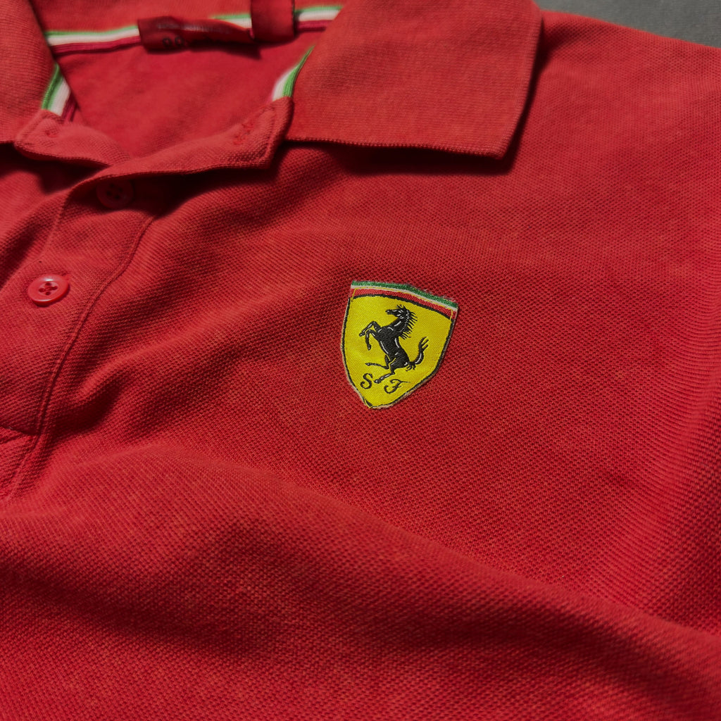 Scuderia Ferrari Official Licensed Polo Shirt (Red) 🏎️ (L)