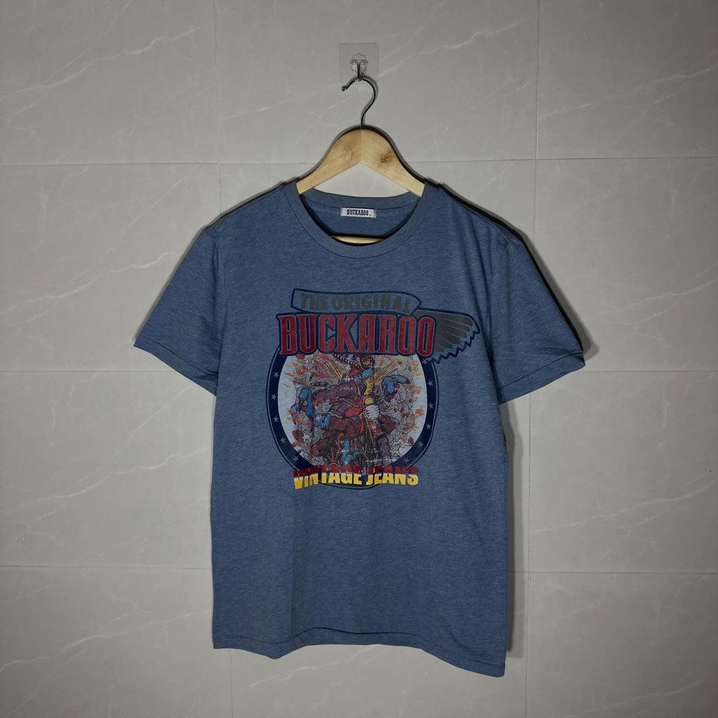 Single Stitch 🪡BUCKAROO “VINTAGE JEANS” TEE (S|M)