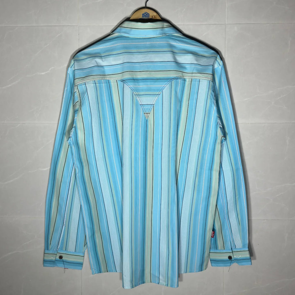 LEVI’S WESTERN STRIPED SHIRT (L|XL)