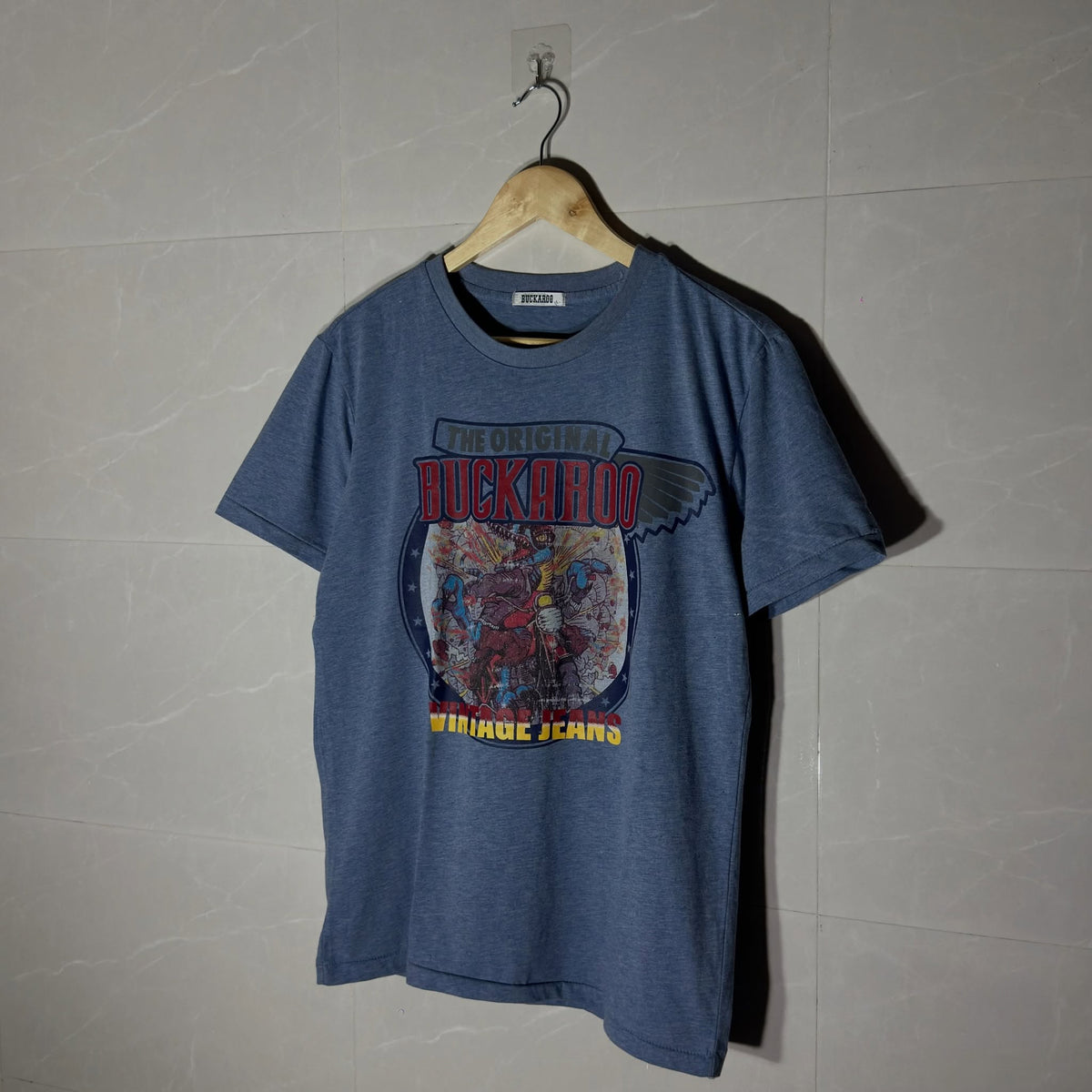 Single Stitch 🪡BUCKAROO “VINTAGE JEANS” TEE (S|M)