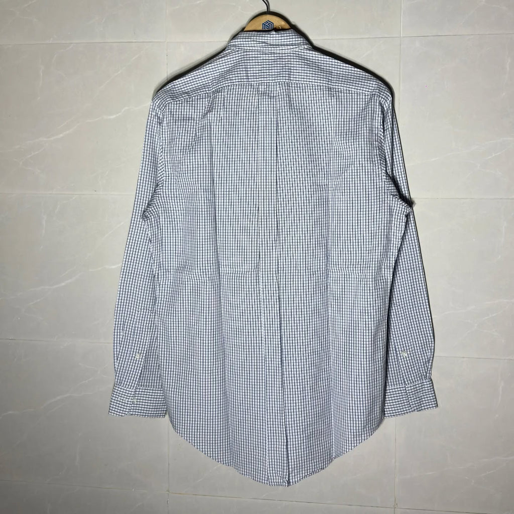 RALPH LAUREN GRAPH CHECK BUTTON-DOWN SHIRT (M|L)
