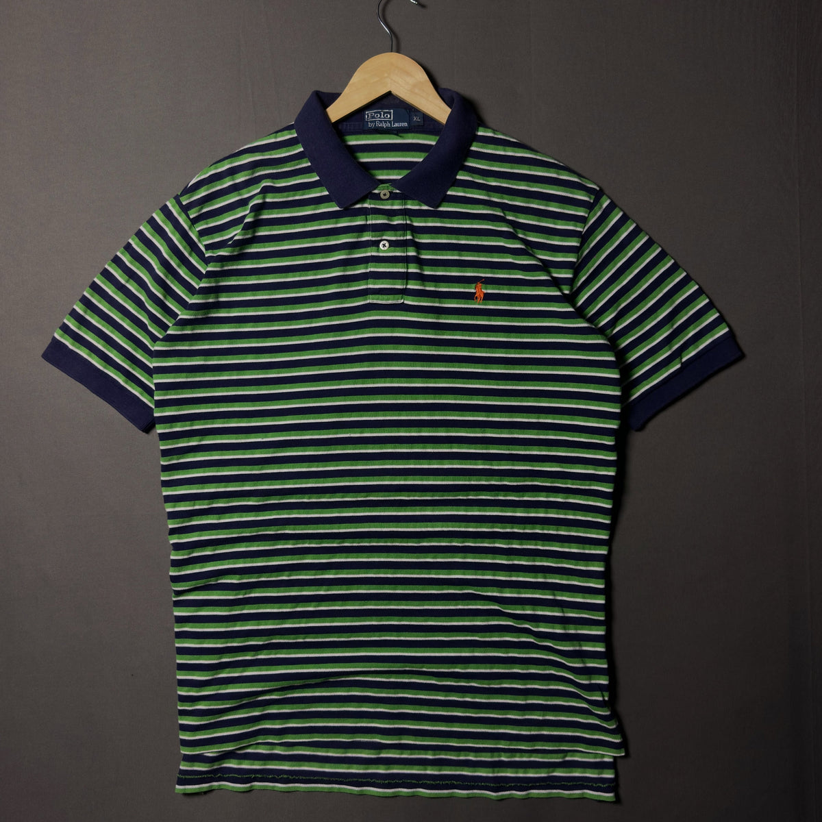 VINTAGE Striped POLO RALPH LAUREN (XXL|XXL+)