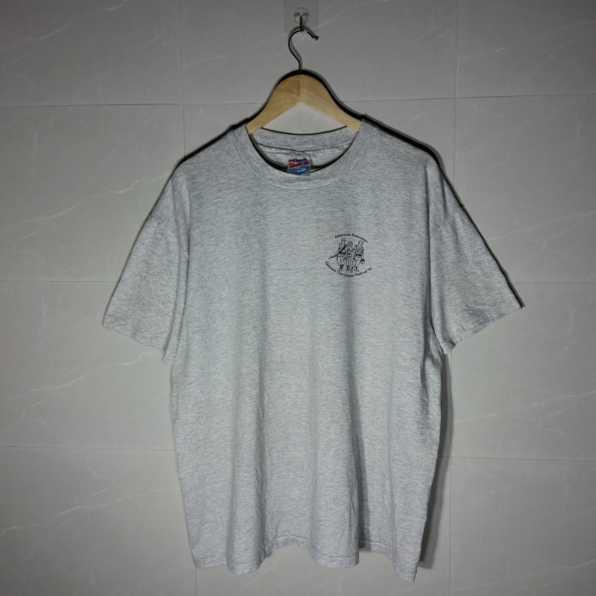 SINGLE STITCH 🪡HANES USA “VIETNAM VETS SUMMER FESTIVAL ‘92”(L|XL|XXL)