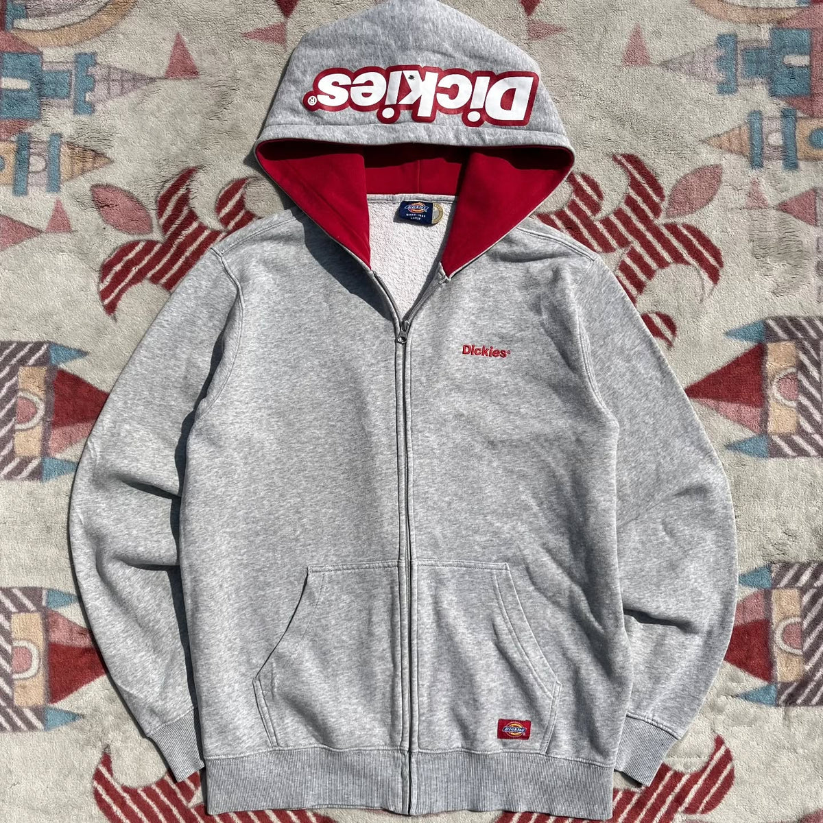DICKIES ARCHIVAL HOOD-LOGO ZIP-UP