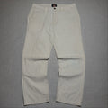 DICKIES // OFF-WHITE CORDUROY PANTS (W-36)