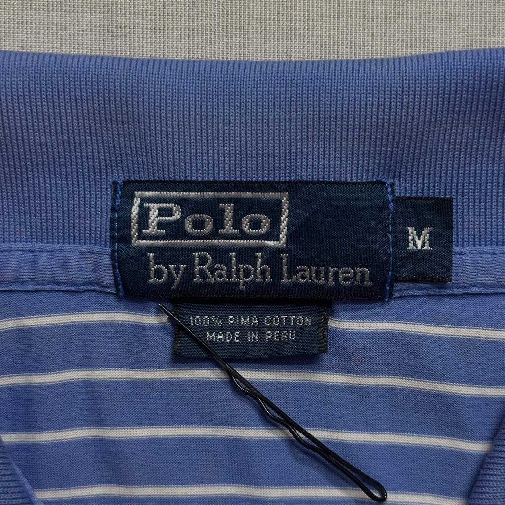 POLO RALPH LAUREN // PIMA COTTON STRIPED POLO (M|L)