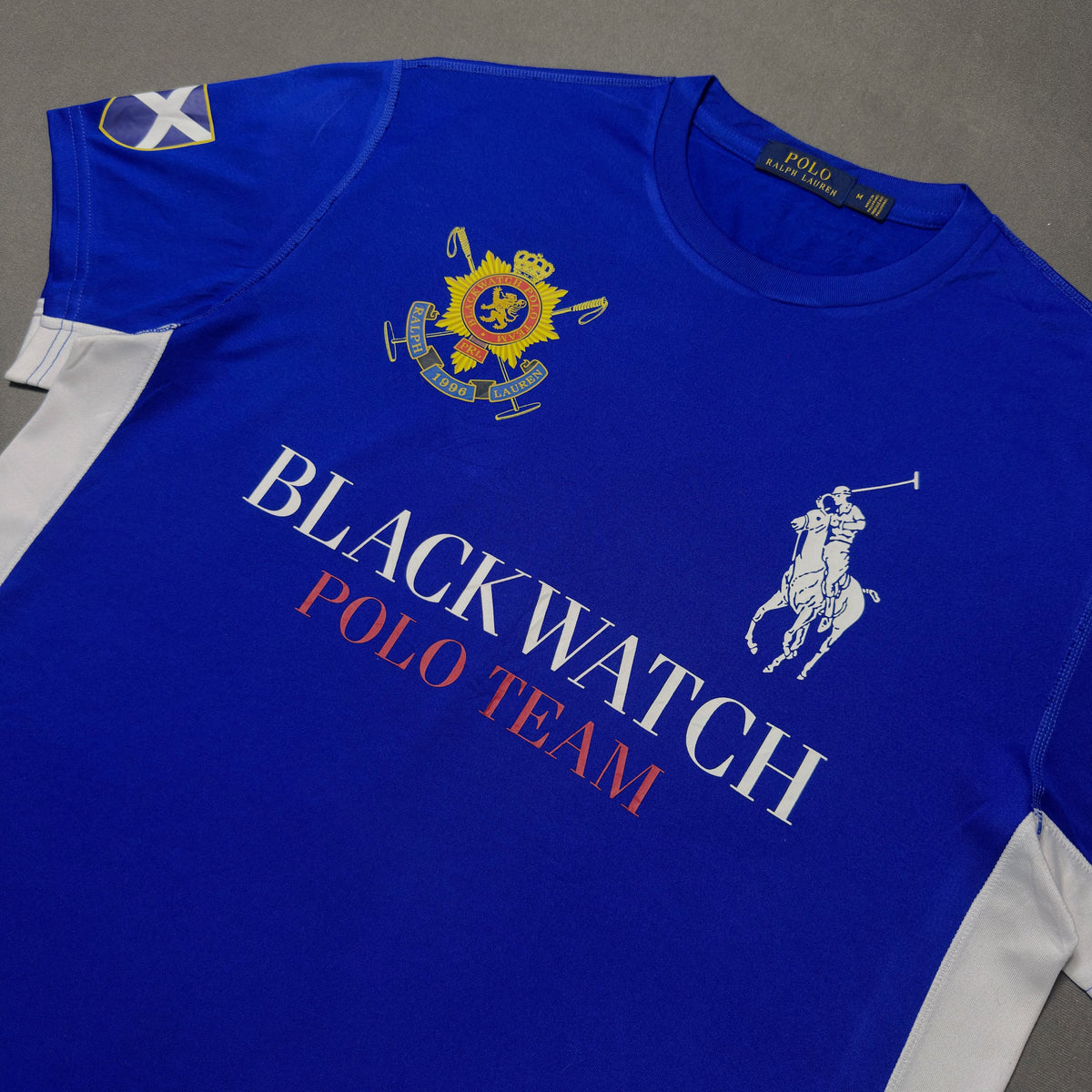 POLO RL BLACK WATCH POLO TEAM TEE (M)