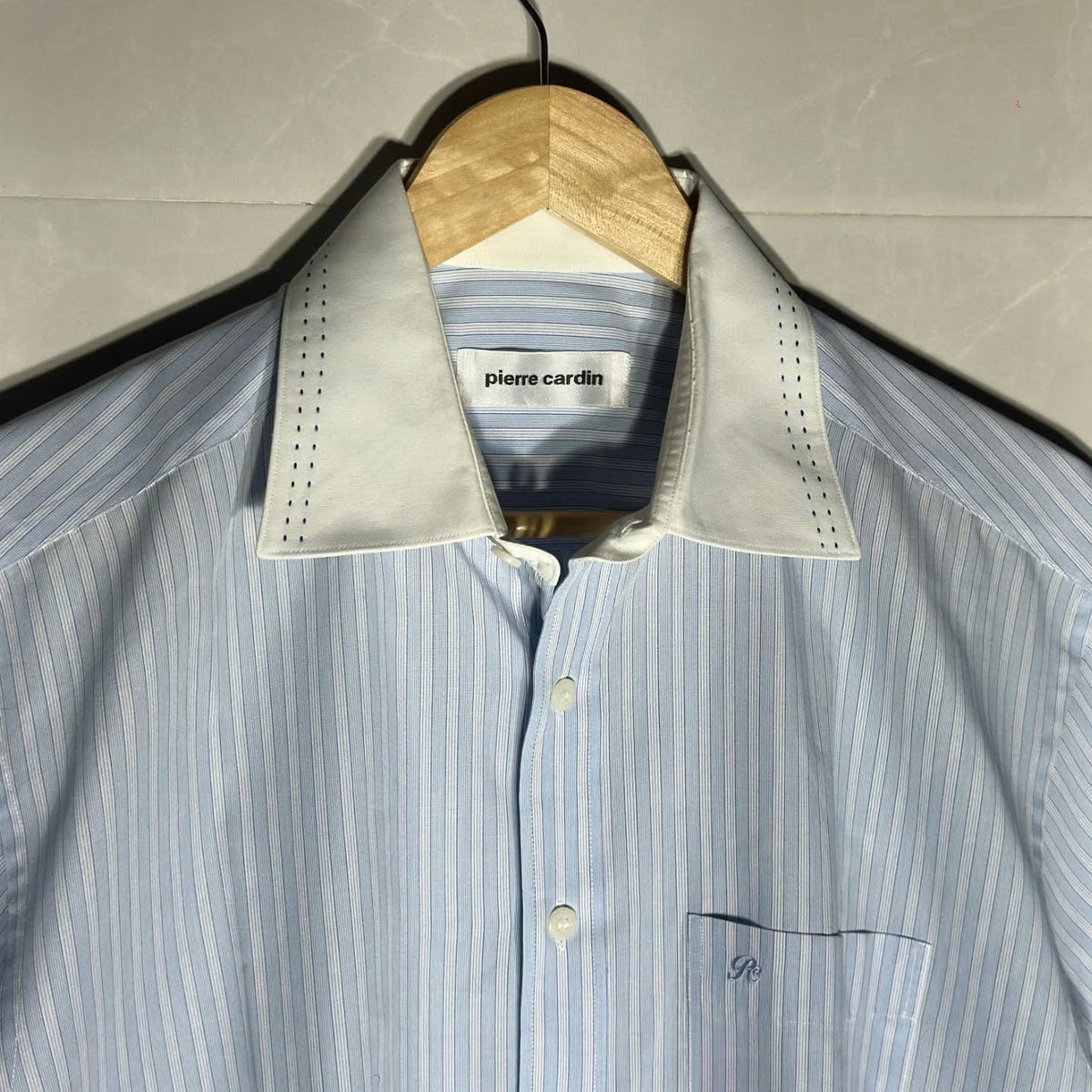 PIERRE CARDIN ARCHIVAL CONTRAST SHIRT (M|L)