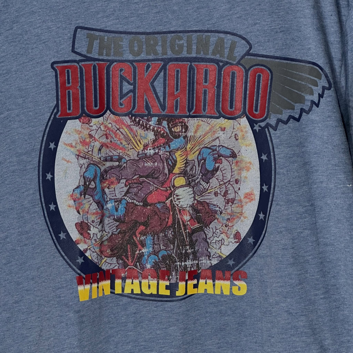 Single Stitch 🪡BUCKAROO “VINTAGE JEANS” TEE (S|M)