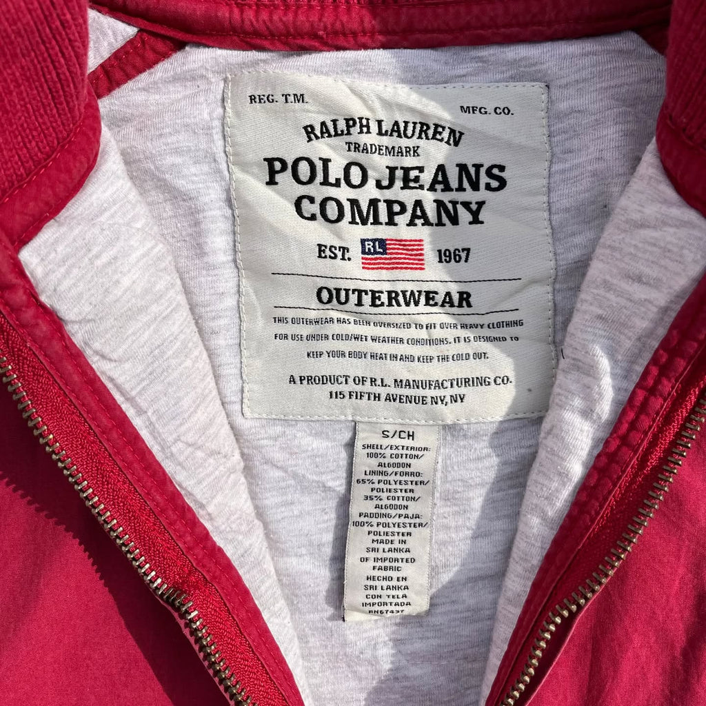 POLO RL❤️🔥Red Bomber Jacket ( L/XL )