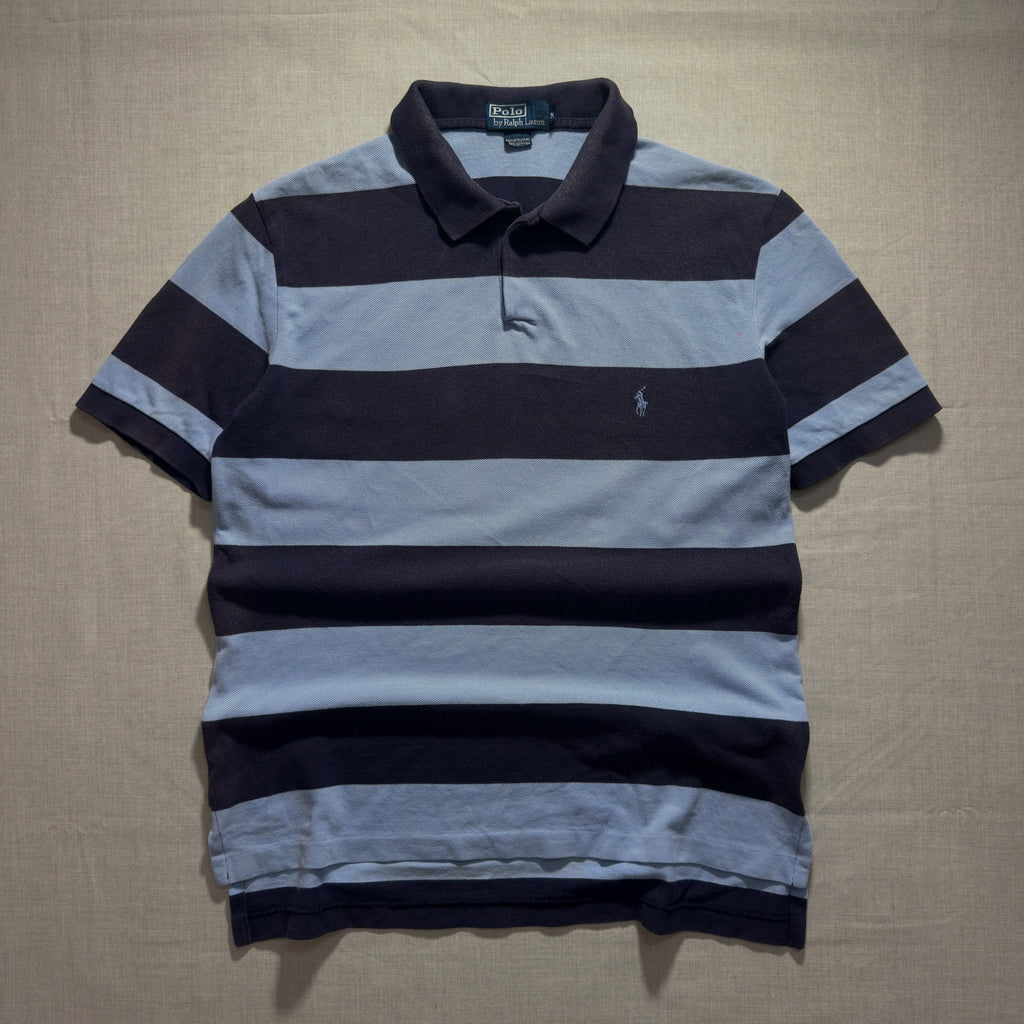 POLO RL //STRIPED PIQUE POLO (M|L)