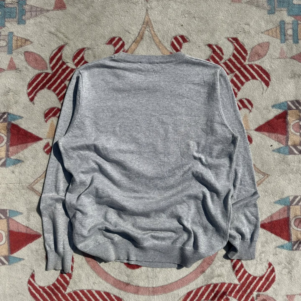 VALENTINO Graphic Intarsia Knit Sweater ( L/XL )