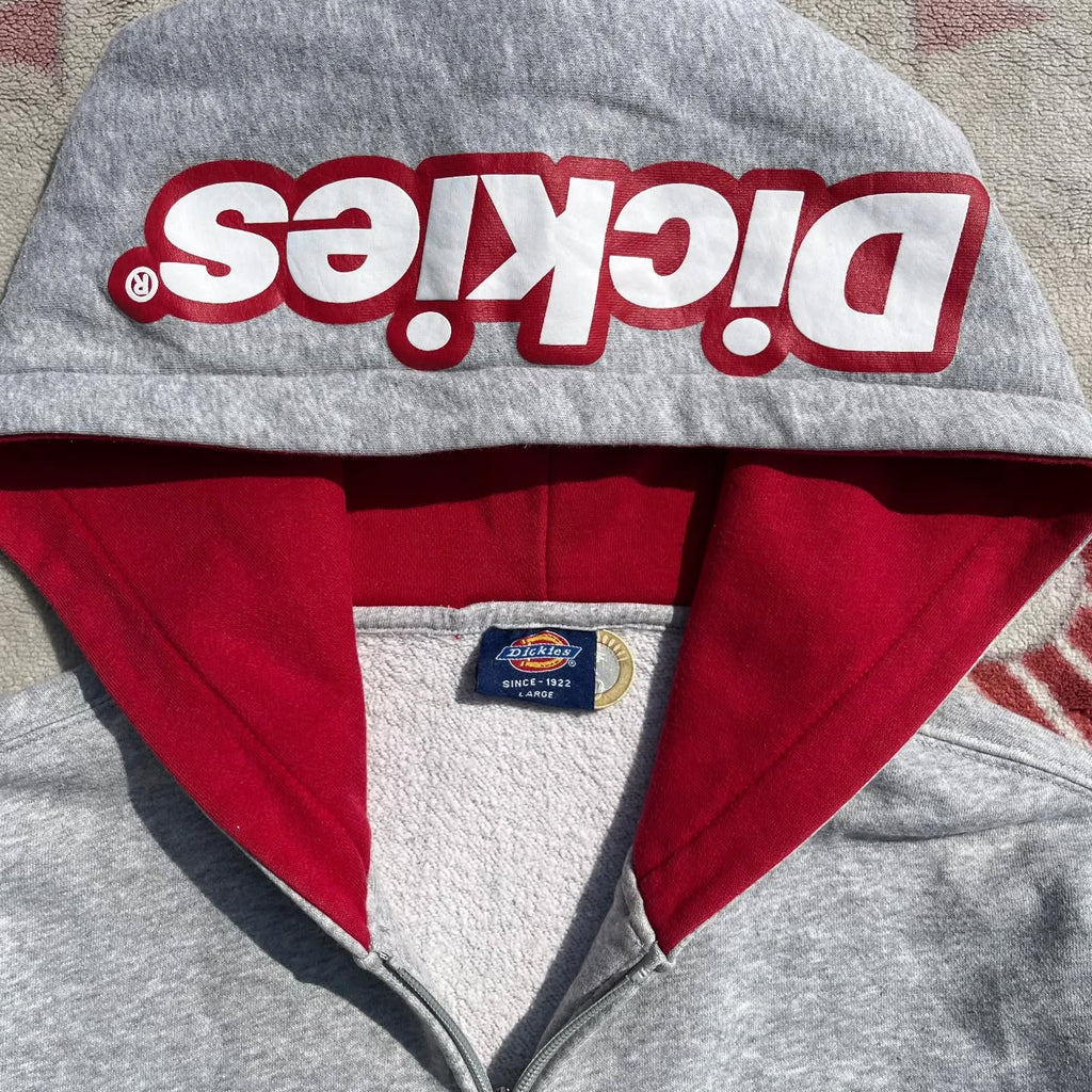 DICKIES ARCHIVAL HOOD-LOGO ZIP-UP