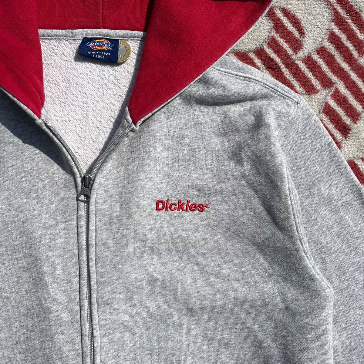 DICKIES ARCHIVAL HOOD-LOGO ZIP-UP