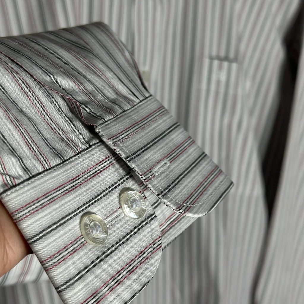 BALENCIAGA PARIS ARCHIVAL STRIPED SHIRT (M|L)