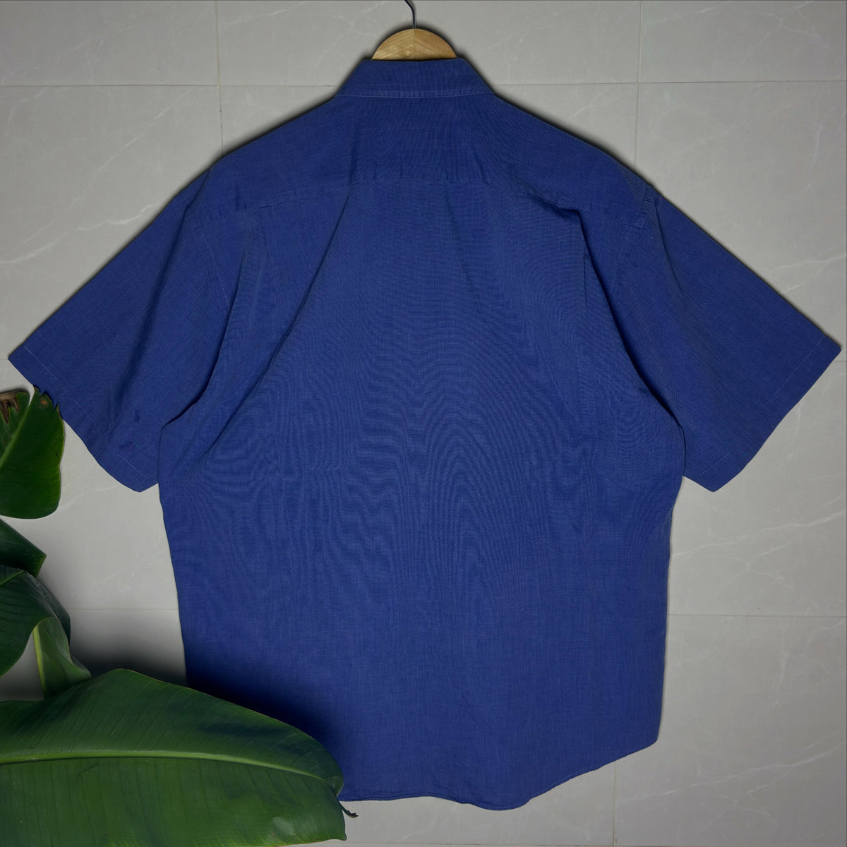 YSL Blue Plain Shirt (XL|XXL)