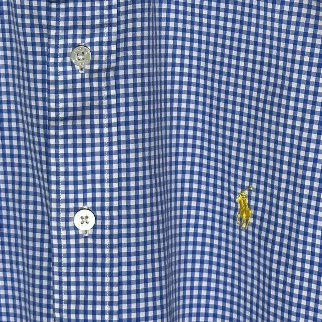 POLO GOLF BY RALPH LAUREN GINGHAM BUTTON-DOWN (XXL|XXXL+)