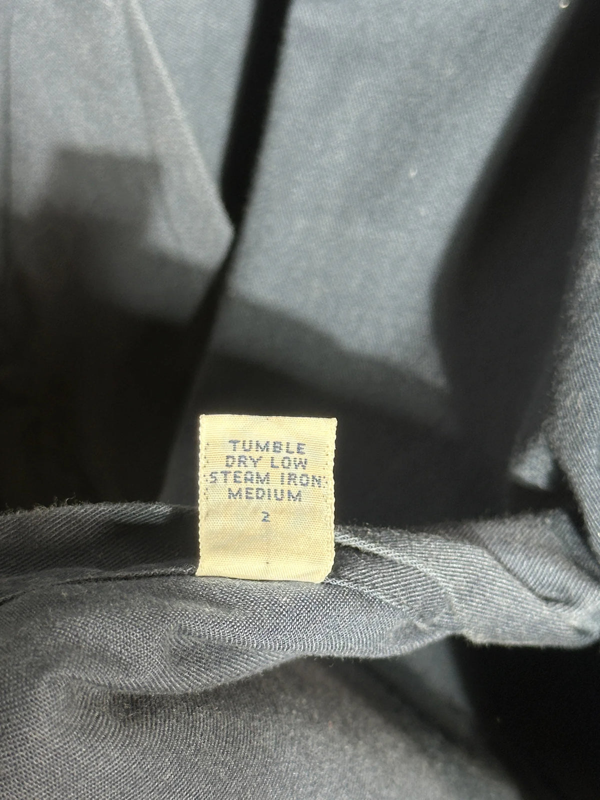 RALPH LAUREN ‘BLAIRE’ NAVY SHIRT (L|XL)