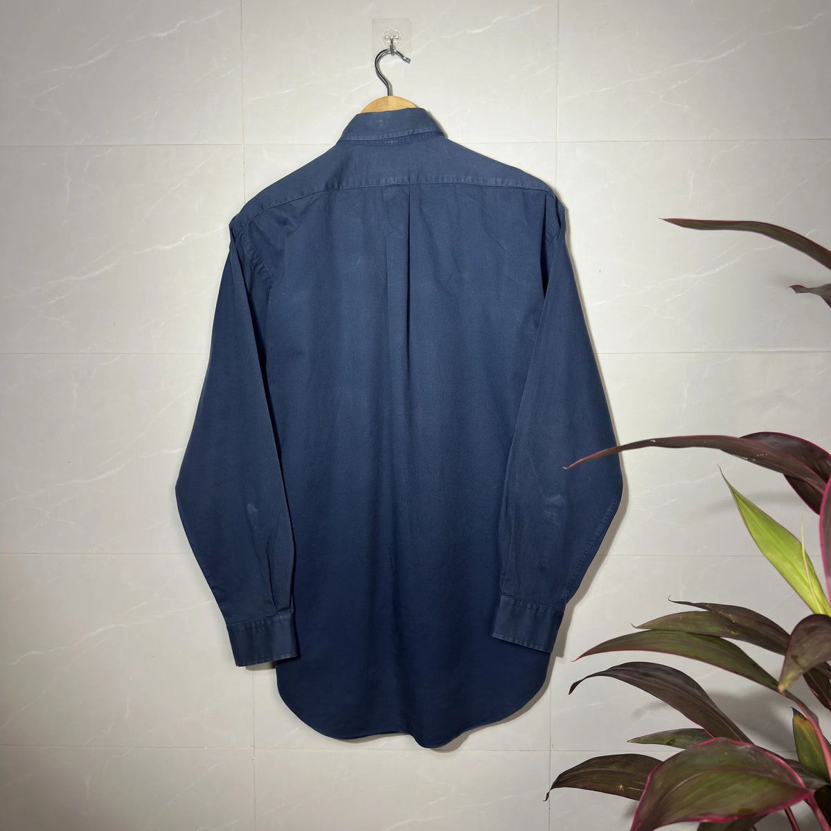 RALPH LAUREN ‘BLAIRE’ NAVY SHIRT (L|XL)