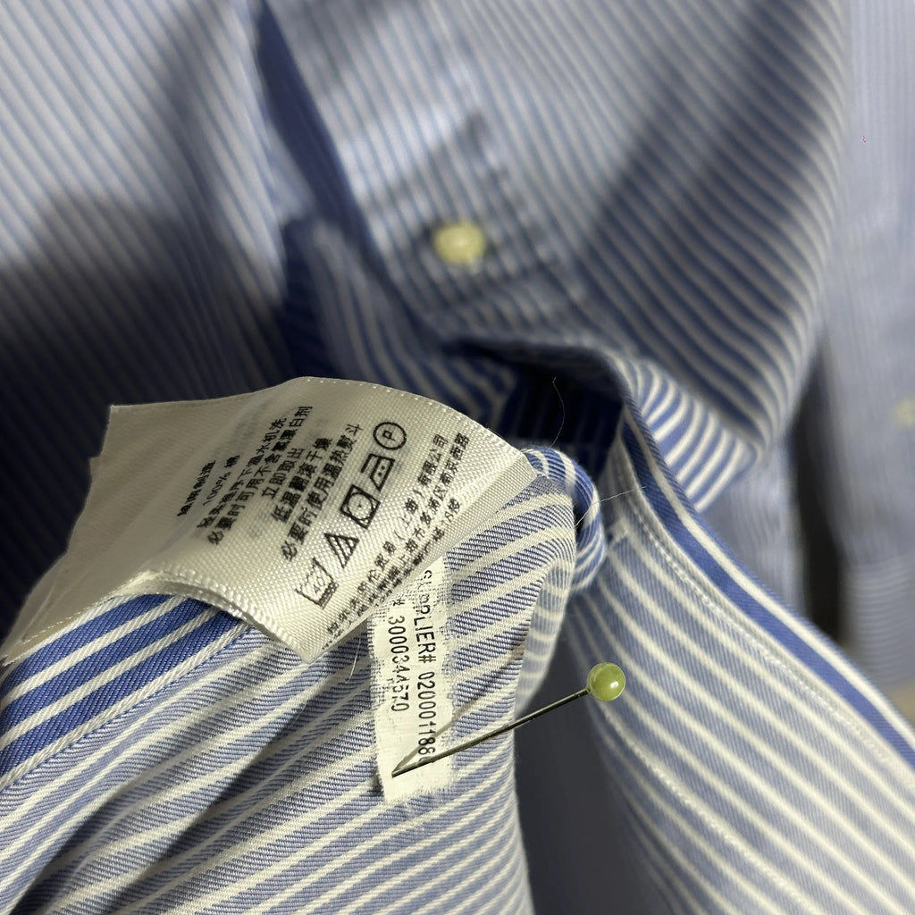 Polo Ralph Lauren Blue Striped Slim Fit Shirt (XS|S|M)