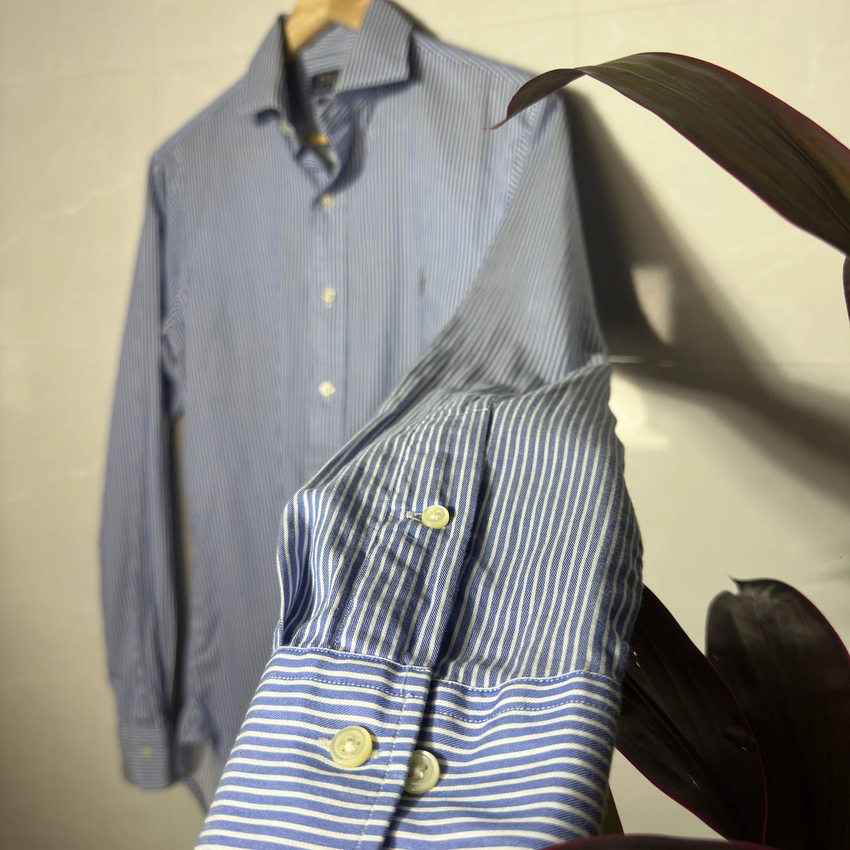 Polo Ralph Lauren Blue Striped Slim Fit Shirt (XS|S|M)
