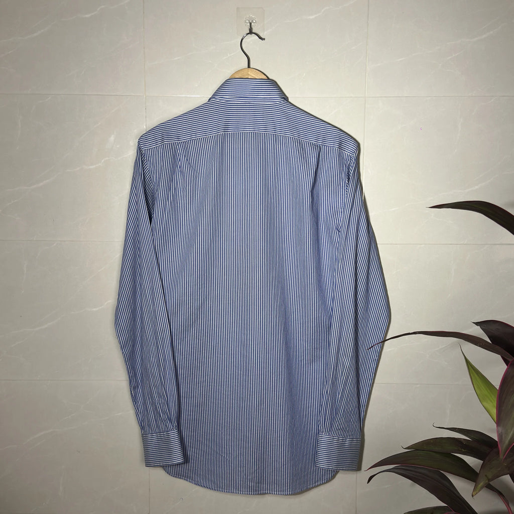 Polo Ralph Lauren Blue Striped Slim Fit Shirt (XS|S|M)