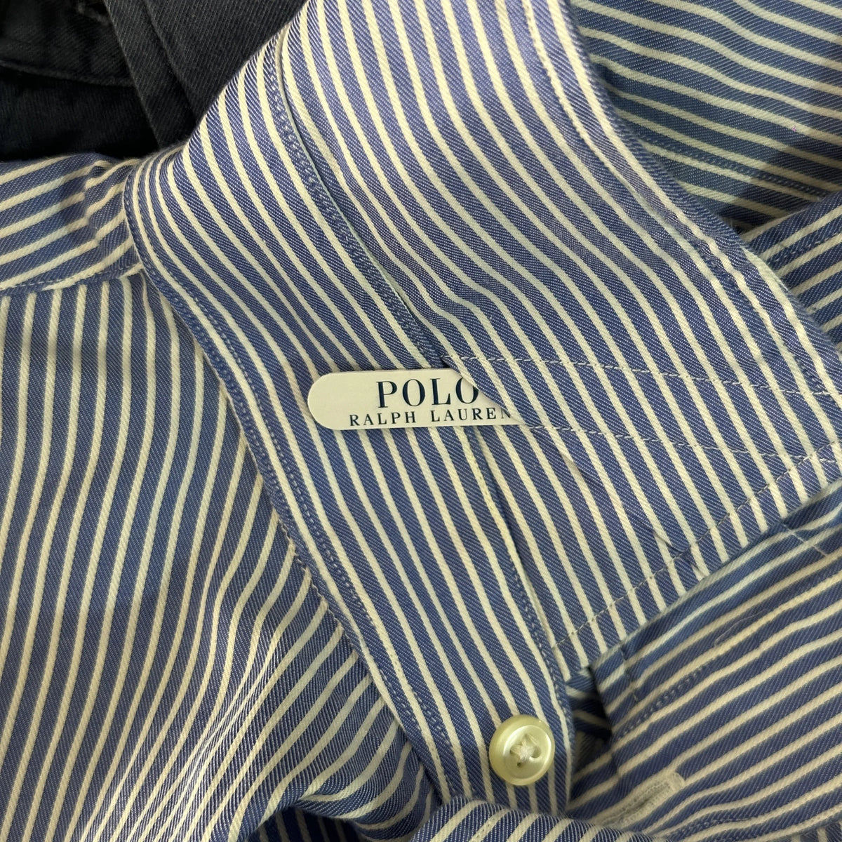 Polo Ralph Lauren Blue Striped Slim Fit Shirt (XS|S|M)