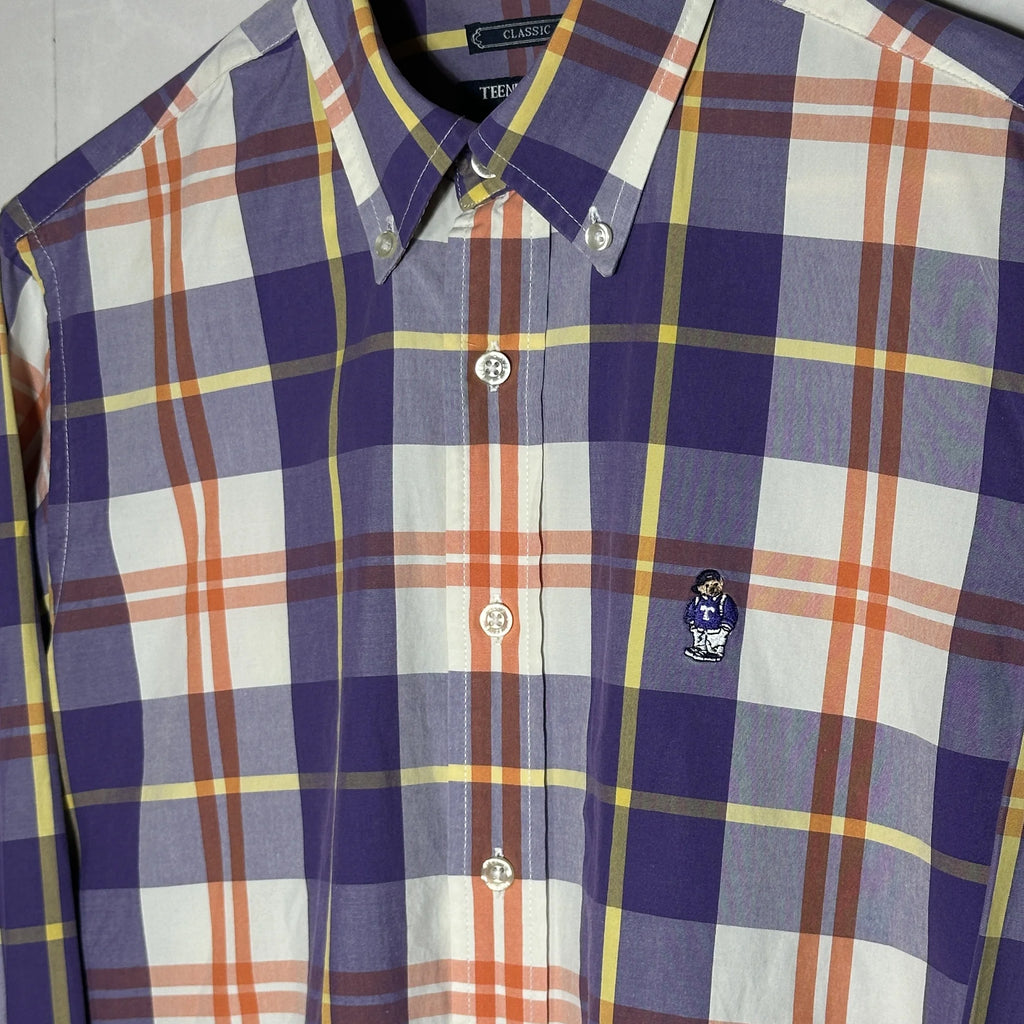 TEENIE WEENIE ‘ALL THAT BEAR’ PLAID SHIRT (M|L)