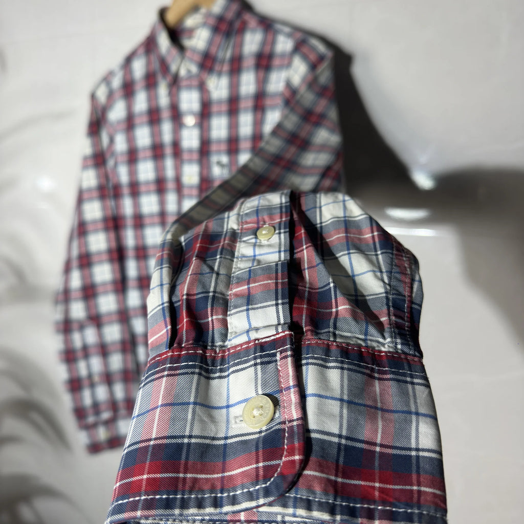 Abercrombie &amp; Fitch ‘Muscle’ Fit Plaid Shirt (XS|S)